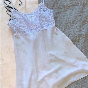 Vintage lilac nightgown slip